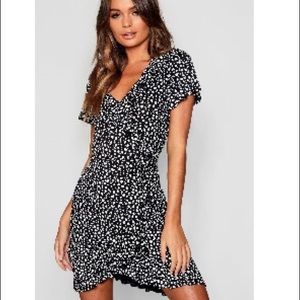 Dalmatian patterned dress